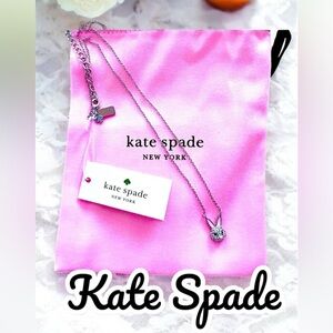 Kate Spade Novelty Magic Rabbit Mini Bunny Pendant Necklace